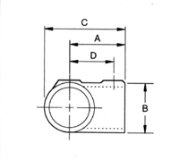 AIS 02&nbsp;SINGLE SOCKET TEE